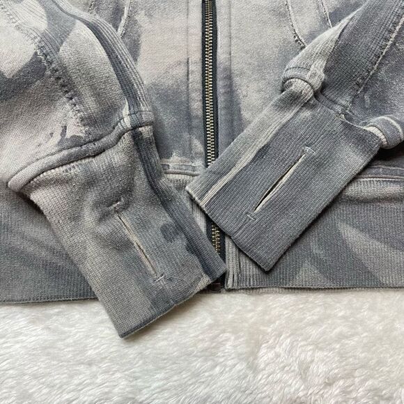 Lululemon Scuba Hoodie Special Edition Size 4 Grey Full Zip Sweatshirt - Picture 8 of 11